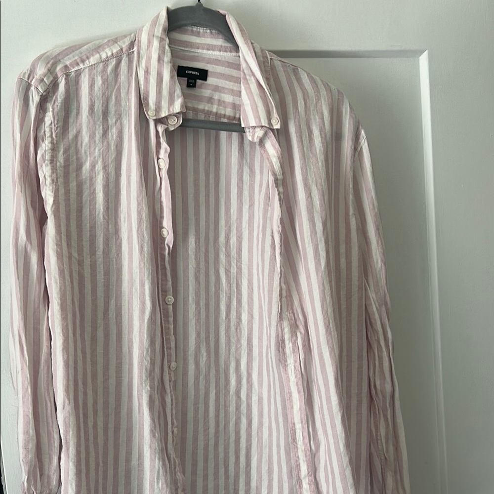 COS Striped Pink Men's Shirt